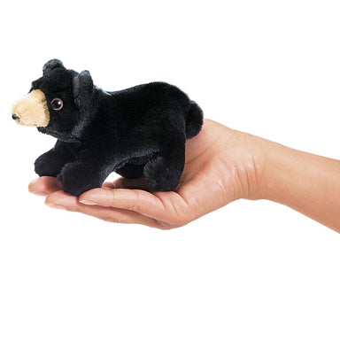 Folkmanis Finger Puppet - Mini Black Bear
