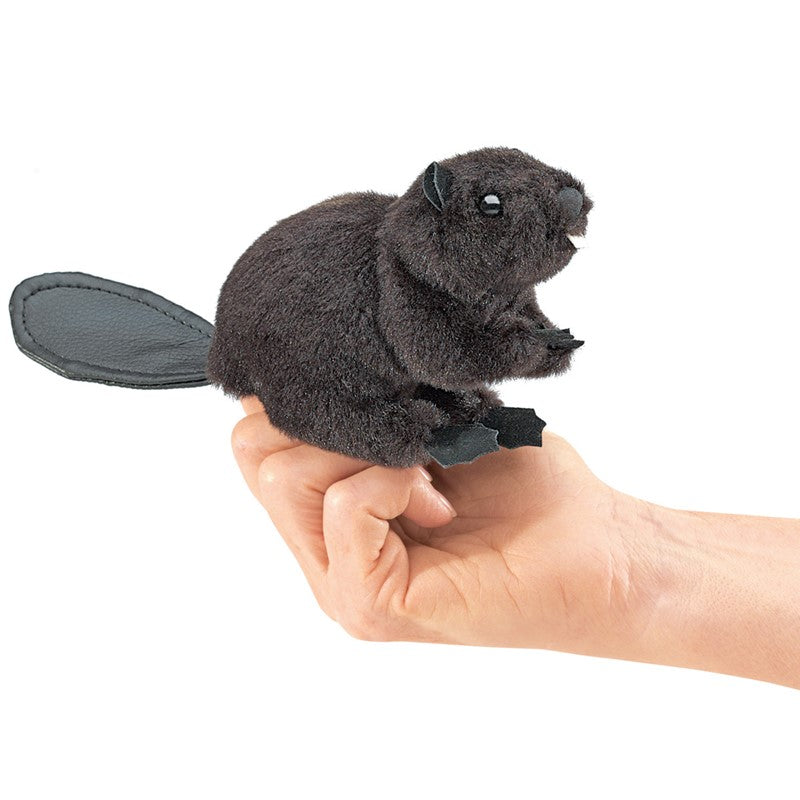 Folkmanis Finger Puppet - Mini Beaver    