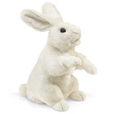Folkmanis Puppet - Standing White Rabbit