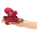 Folkmanis Finger Puppet - Mini Red Octopus