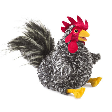 Folkmanis Puppet - Barred Rock Rooster