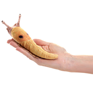 Folkmanis Finger Puppet - Mini Banana Slug