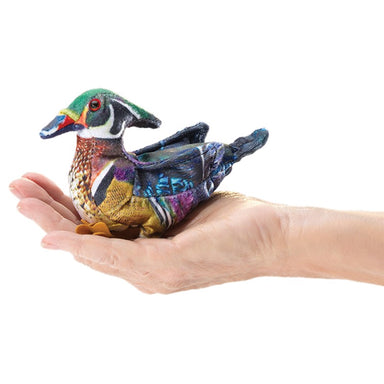 Folkmanis Finger Puppet - Mini Wood Duck