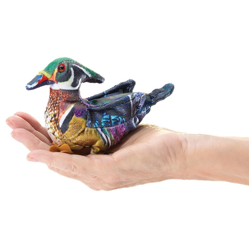 Folkmanis Finger Puppet - Mini Wood Duck