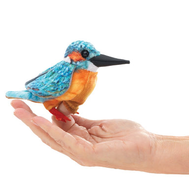 Folkmanis Finger Puppet - Mini Common Kingfisher