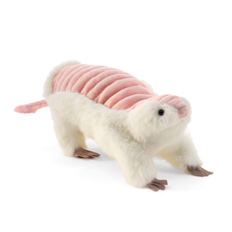 Folkmanis Finger Puppet - Pink Fairy Armadillo