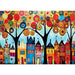 Our Neighborhood Whimsical Town 500 Piece Puzzle