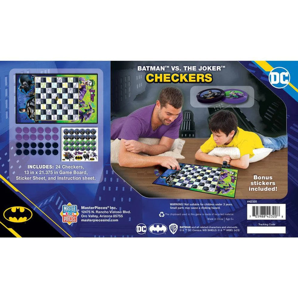 Batman vs. The Joker Checkers Set