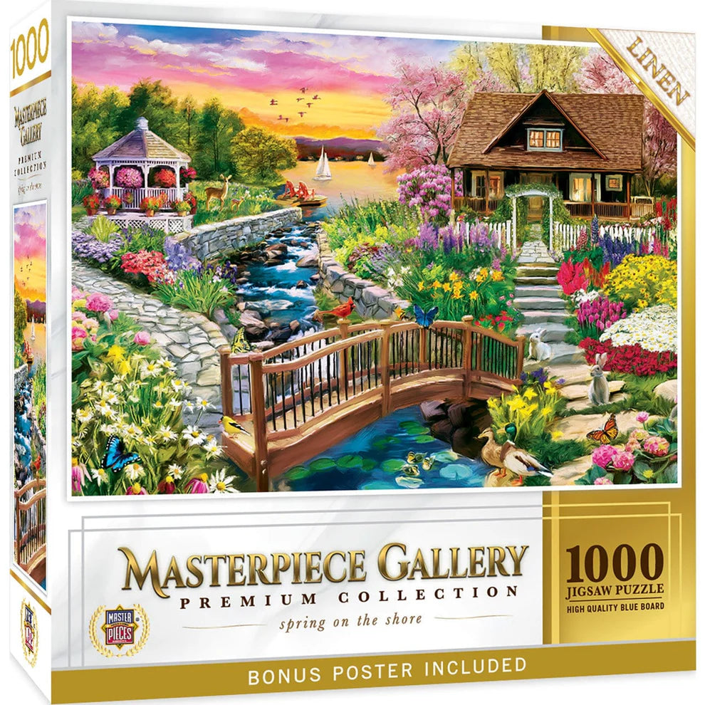 Spring On The Shore Masterpiece Gallery 1000 Piece Puzzle