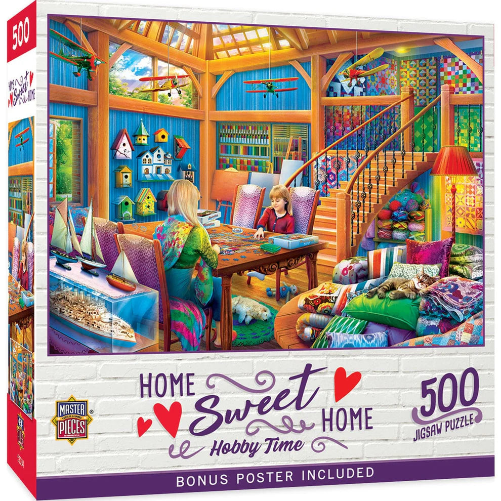 Hobby Time 500 Piece Home Sweet Home Puzzle