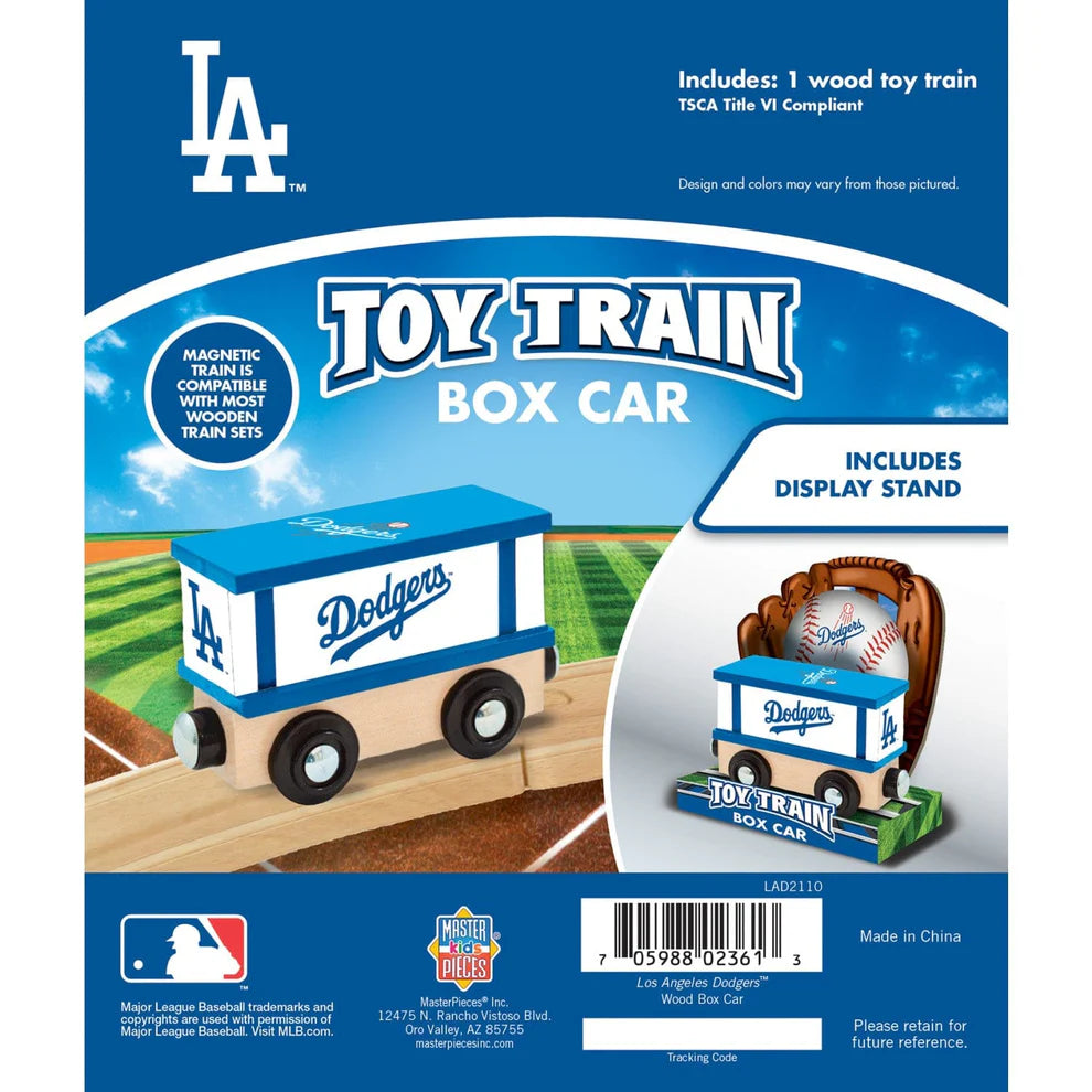 MLB Los Angeles Dodgers Box Car Train