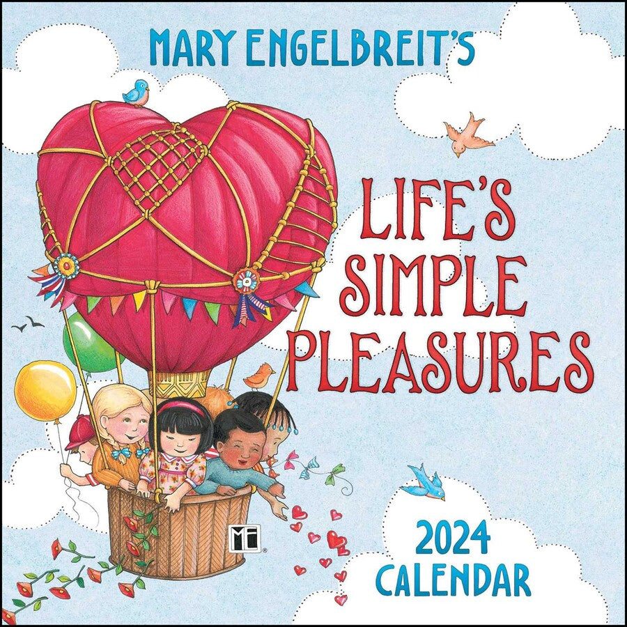 Mary Engelbreit's Life's Simple Pleasures 2024 Mini Wall Calendar    