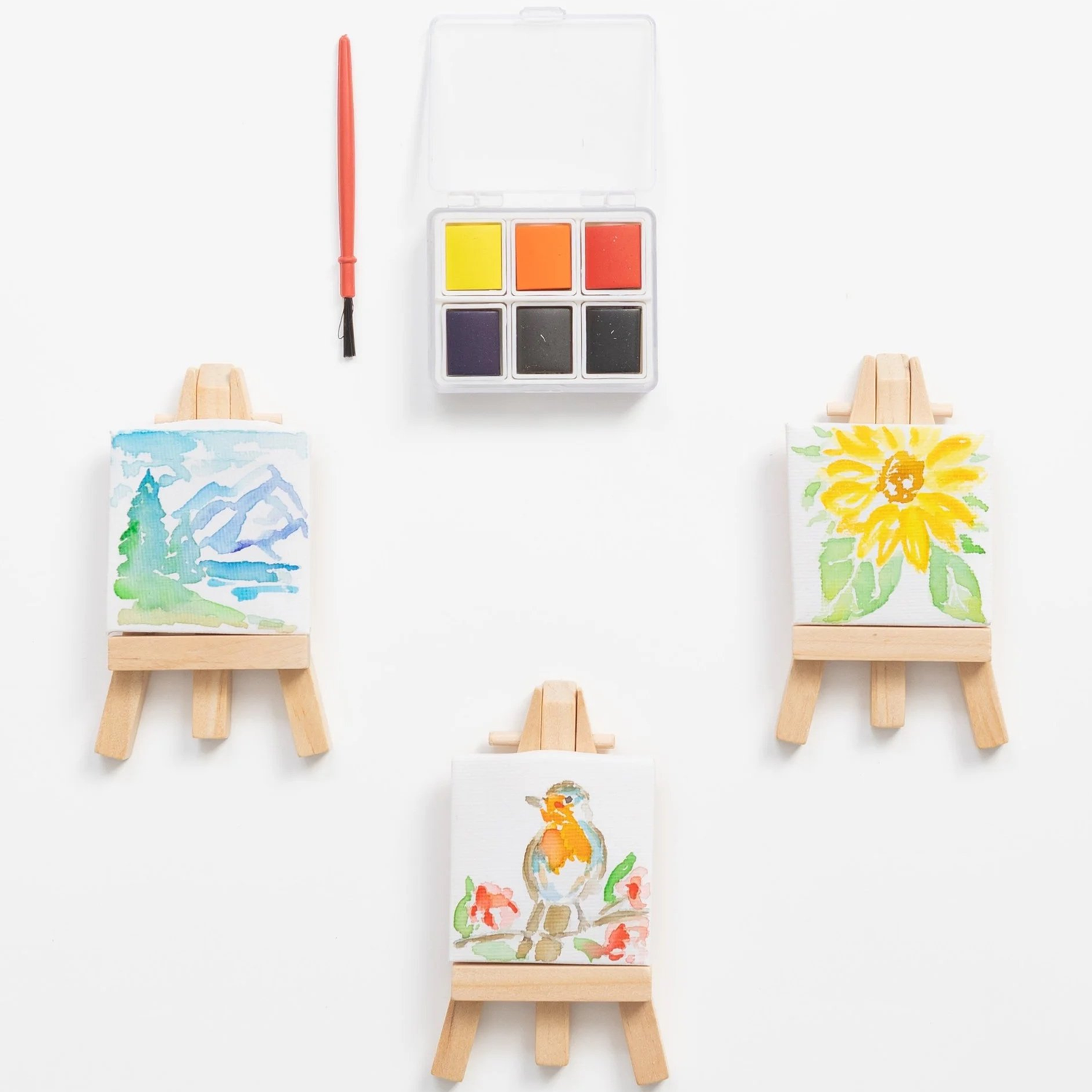 Tiny Easel Mini Masterpiece Art Kit