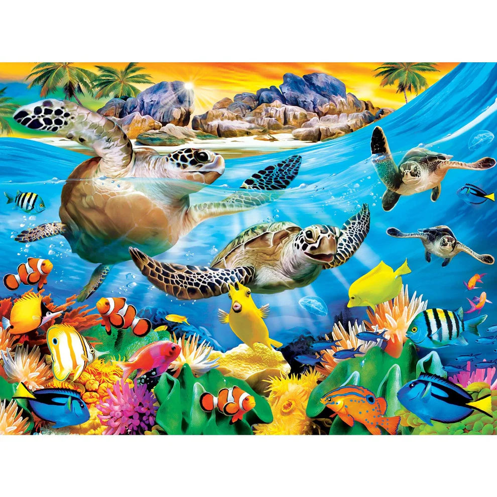 Breaking Waves 300 Piece Large Format Tropics Puzzle