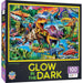 King of The Dinos Glow In The Dark 100 Piece Puzzle