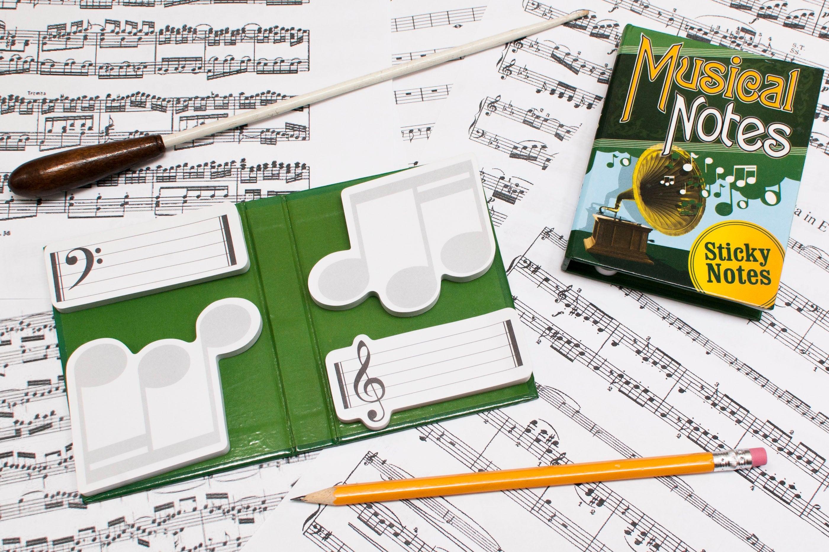UPG Musical Notes Sticky Pad