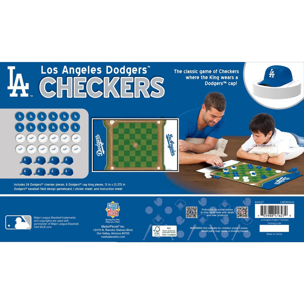 Los Angeles Dodgers Checkers