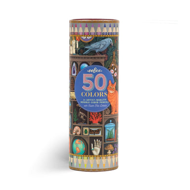 eeBoo Alchemist's Cabinet 25 Double-Sided Color Pencils