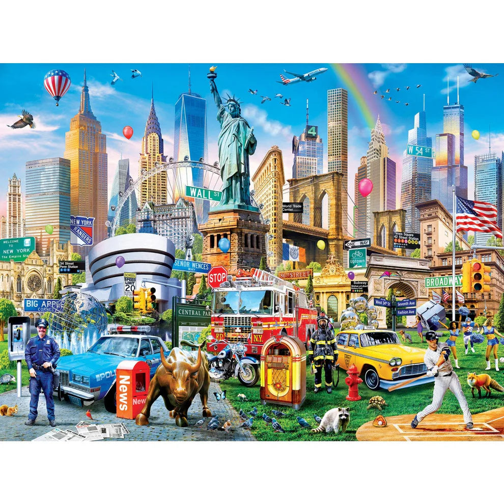 The Big Apple 300 Piece Large Format Medley Puzzle