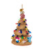 Glass Sandcastle Christmas Tree Ornament