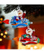 Glass Santa in a Rocket Ship - Single, Various Styles