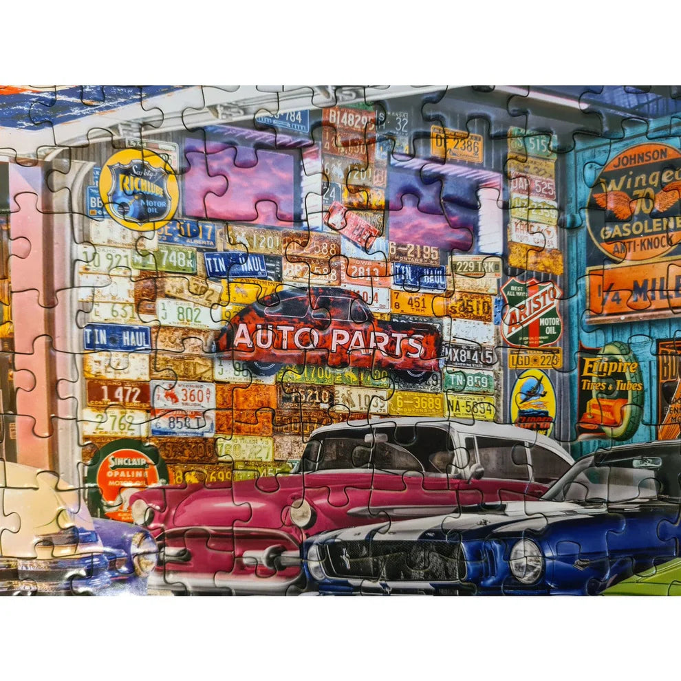 Collectors Garage Wheels 750 Piece Puzzle