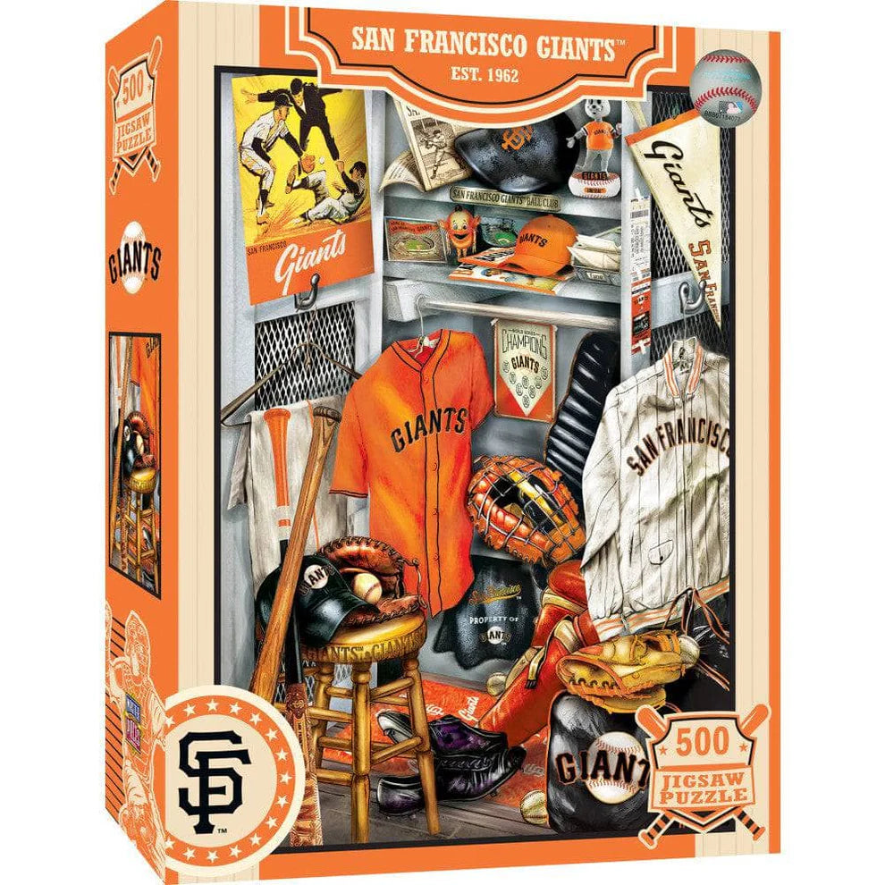 San Francisco Giants Locker Room 500 Piece Puzzle