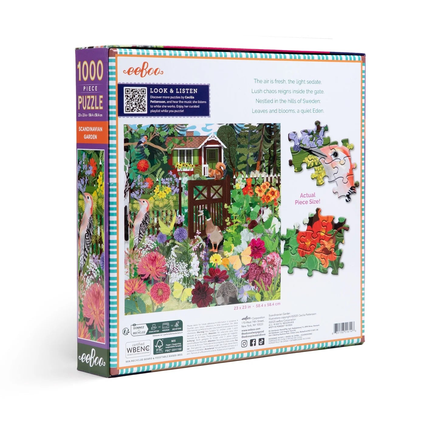 Scandinavian Garden 1000 Piece Puzzle