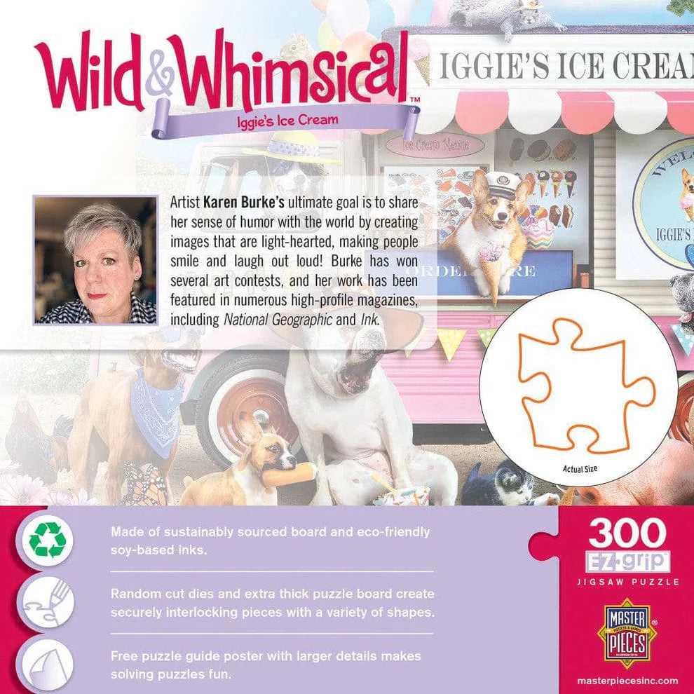 Iggie's Ice Cream 300 Piece Wild & Whimsical Large Format Puzzle
