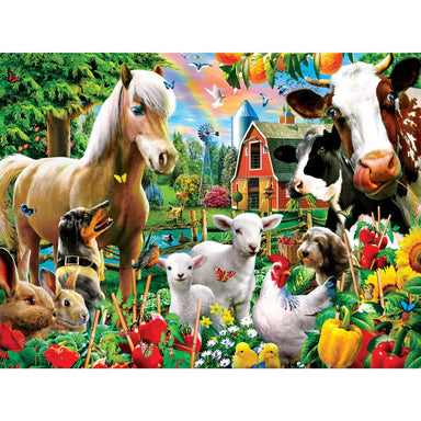 Garden Gathering 300 Piece Large Format Puzzle