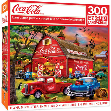 Barn Dance 300 Piece Large Format Coca Cola Puzzle