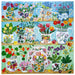 eeBoo Floral Cupboard 1000 Piece Puzzle