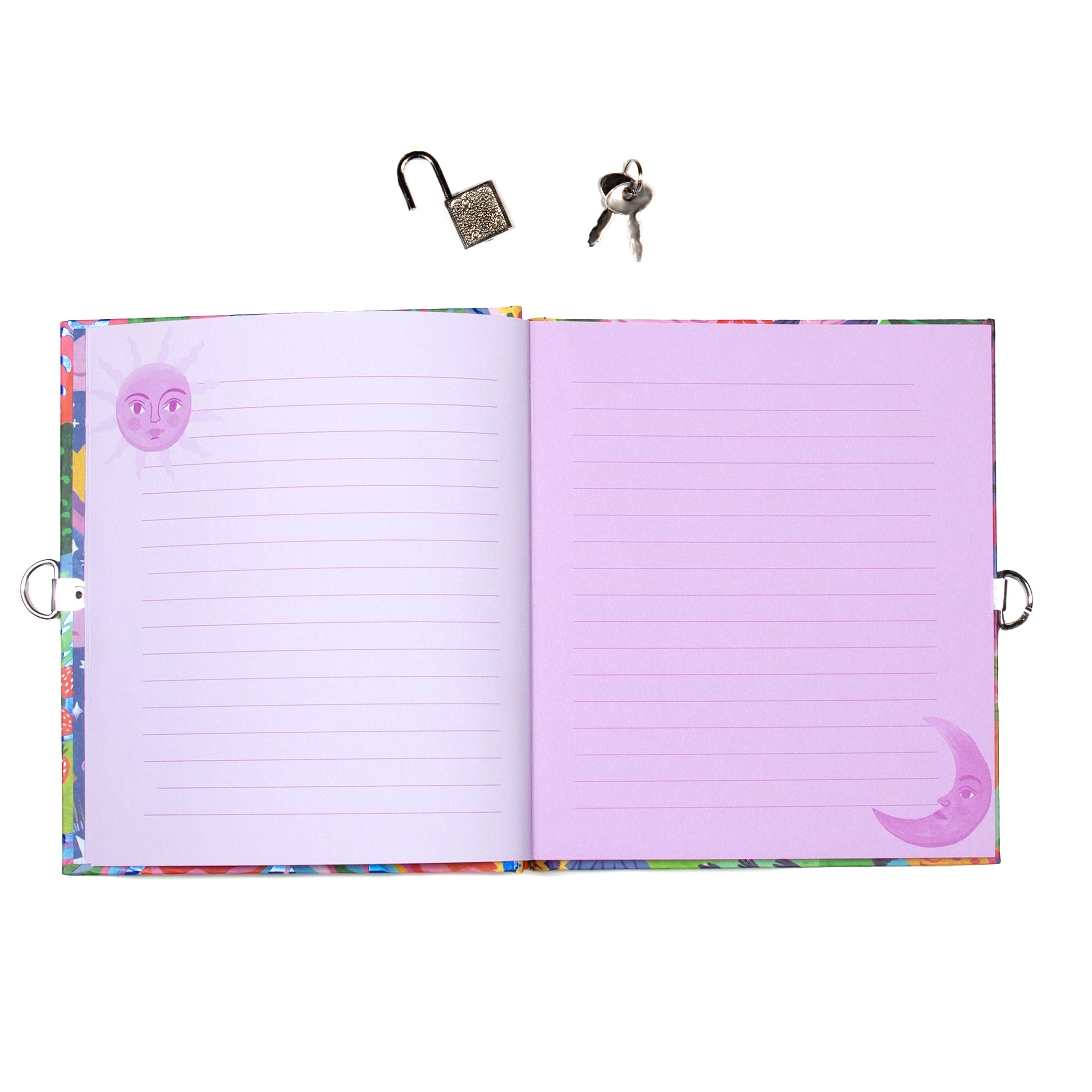 eeBoo Fawn & Sun Locking Journal