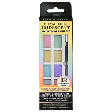PTR Studio Series Chameleon Iridescent Watercolor Paint Set (12 colors)