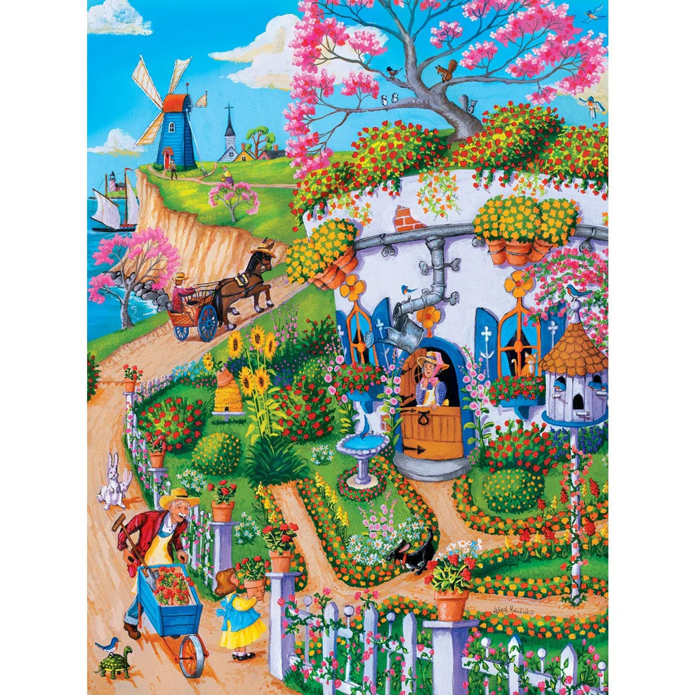 Ms. Potts' Cottage 300 Piece Town & Country Puzzle