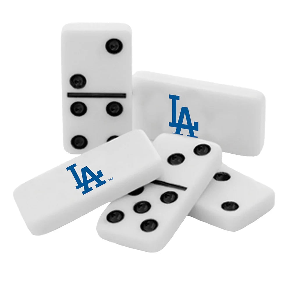 Double Six Dominoes - Los Angeles Dodgers