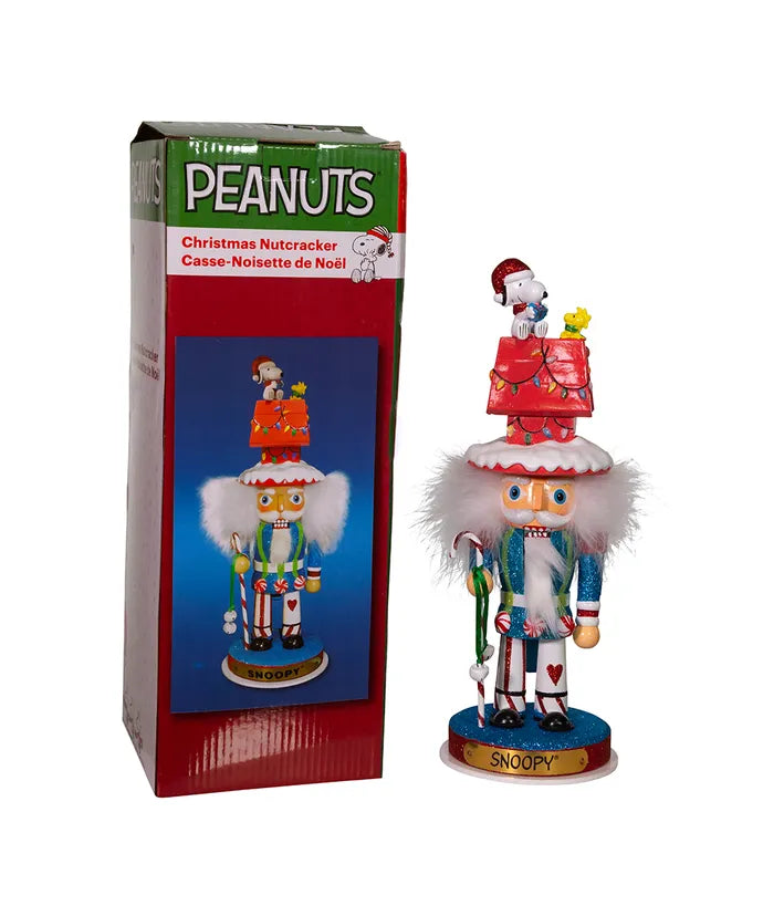 Kurt Adler Nutcracker Peanuts© Snoopy and Doghouse