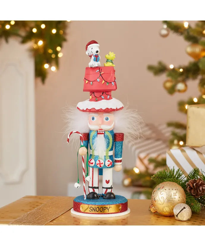Kurt Adler Nutcracker Peanuts© Snoopy and Doghouse