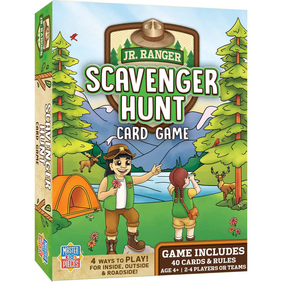 Jr. Ranger Scavenger Hunt Card Game
