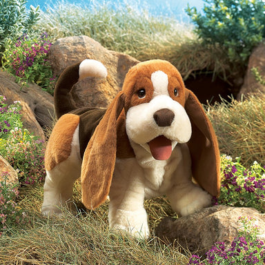 Folkmanis Puppet - Basset Hound