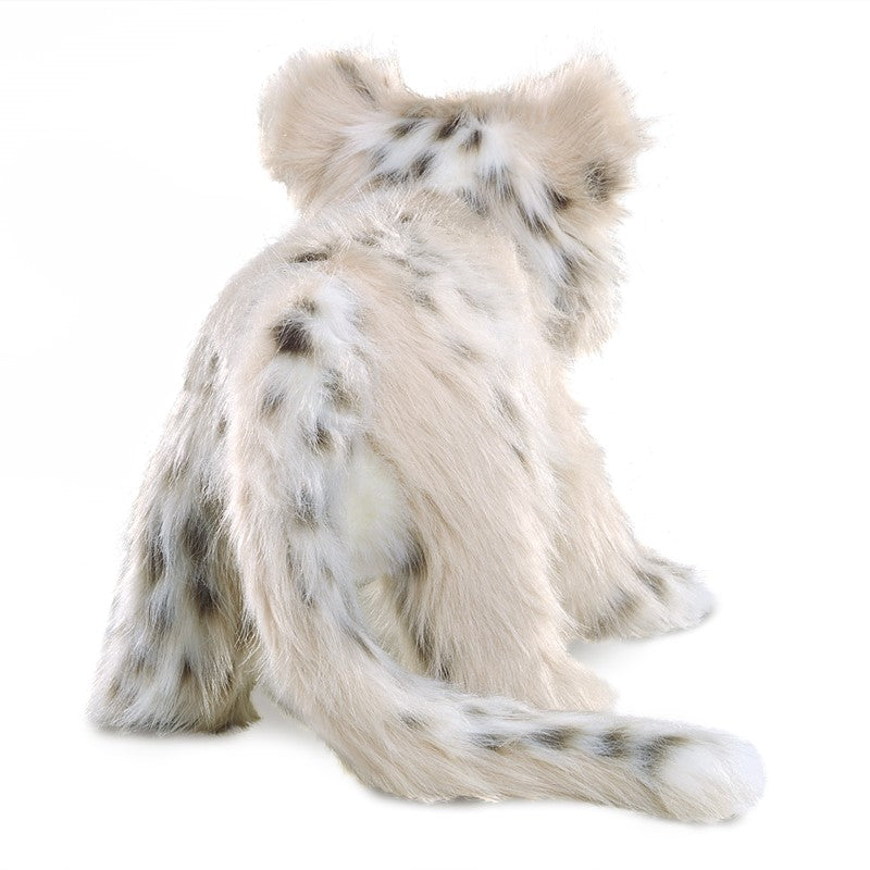 Folkmanis Puppet - Snow Leopard Cub