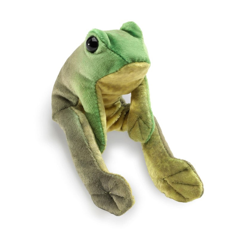 Folkmanis Finger Puppet - Mini Sitting Frog