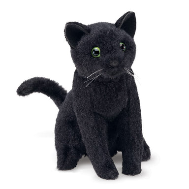 FLKMNS Finger Puppet - Mini Black Cat