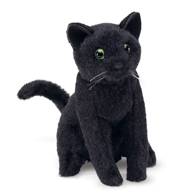 FLKMNS Finger Puppet - Mini Black Cat