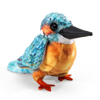 Folkmanis Finger Puppet - Mini Common Kingfisher