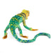Folkmanis Finger Puppet - Mini Collared Lizard