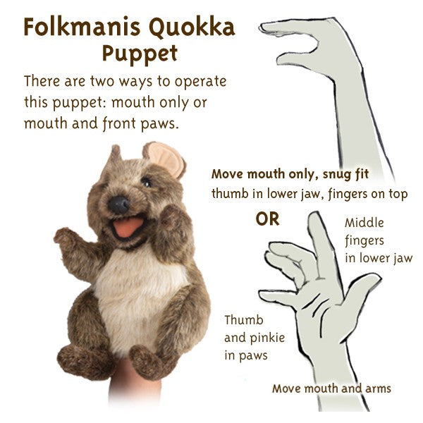 Folkmanis Puppet - Quokka