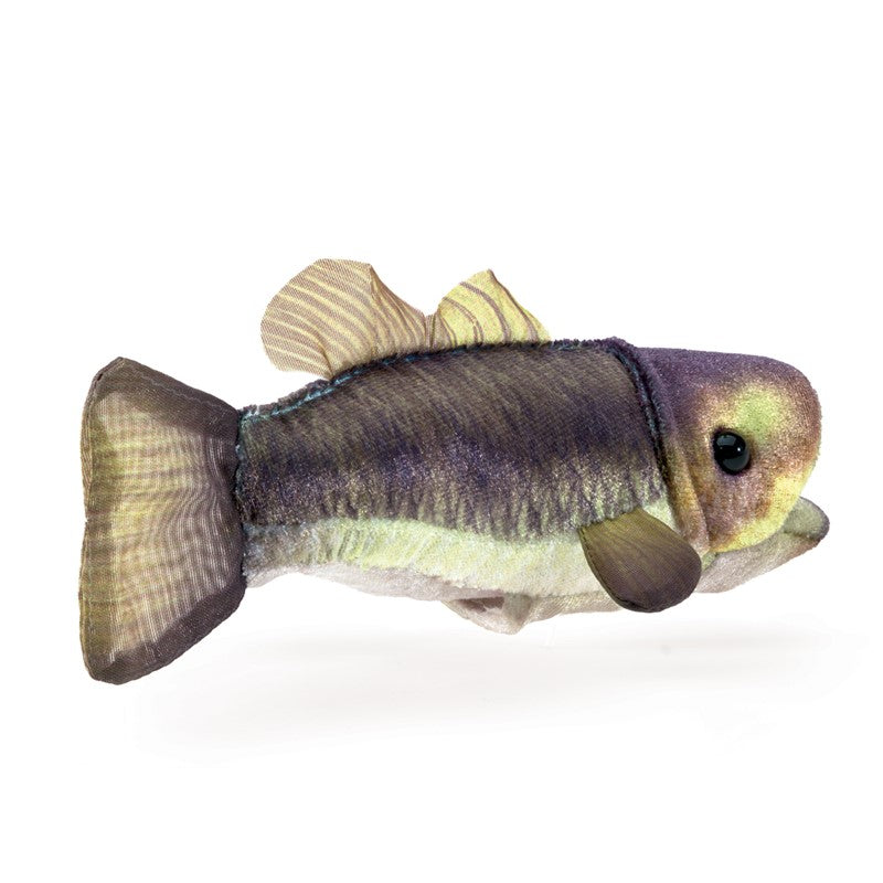 Folkmanis Finger Puppet - Mini Large Mouth Bass