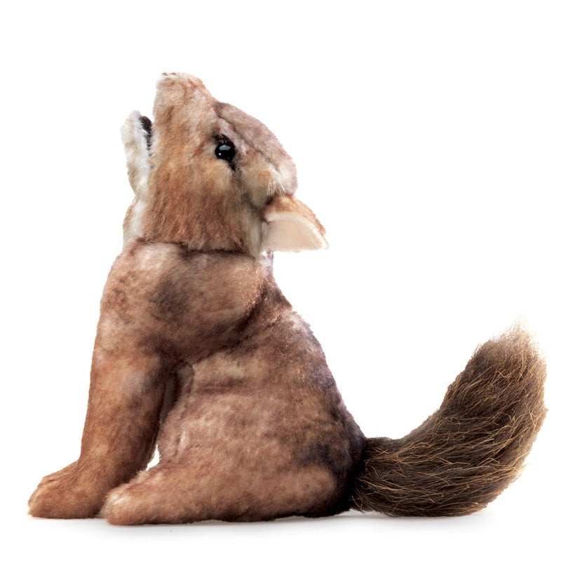 Folkmanis Finger Puppet - Mini Coyote