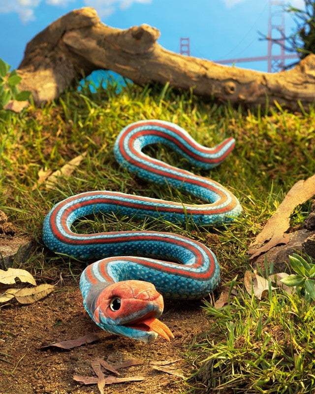 Folkmanis Finger Puppet - San Francisco Garter Snake